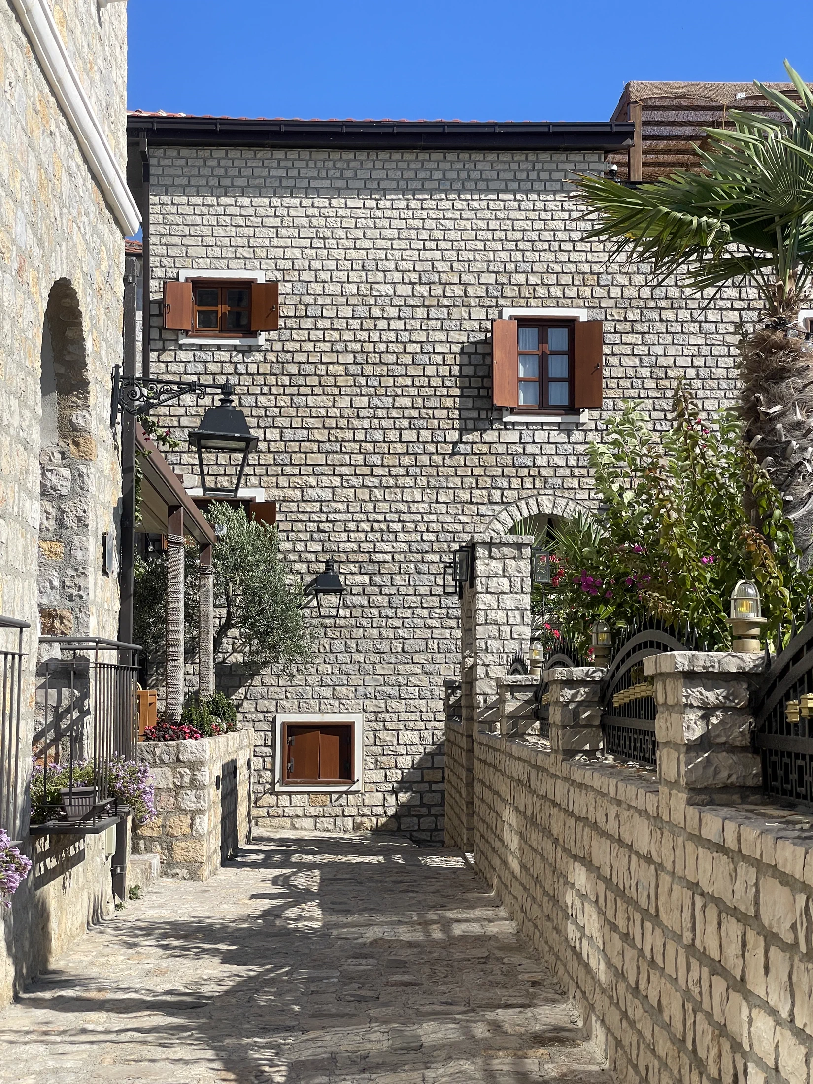 A stone street in Old Ulcinj